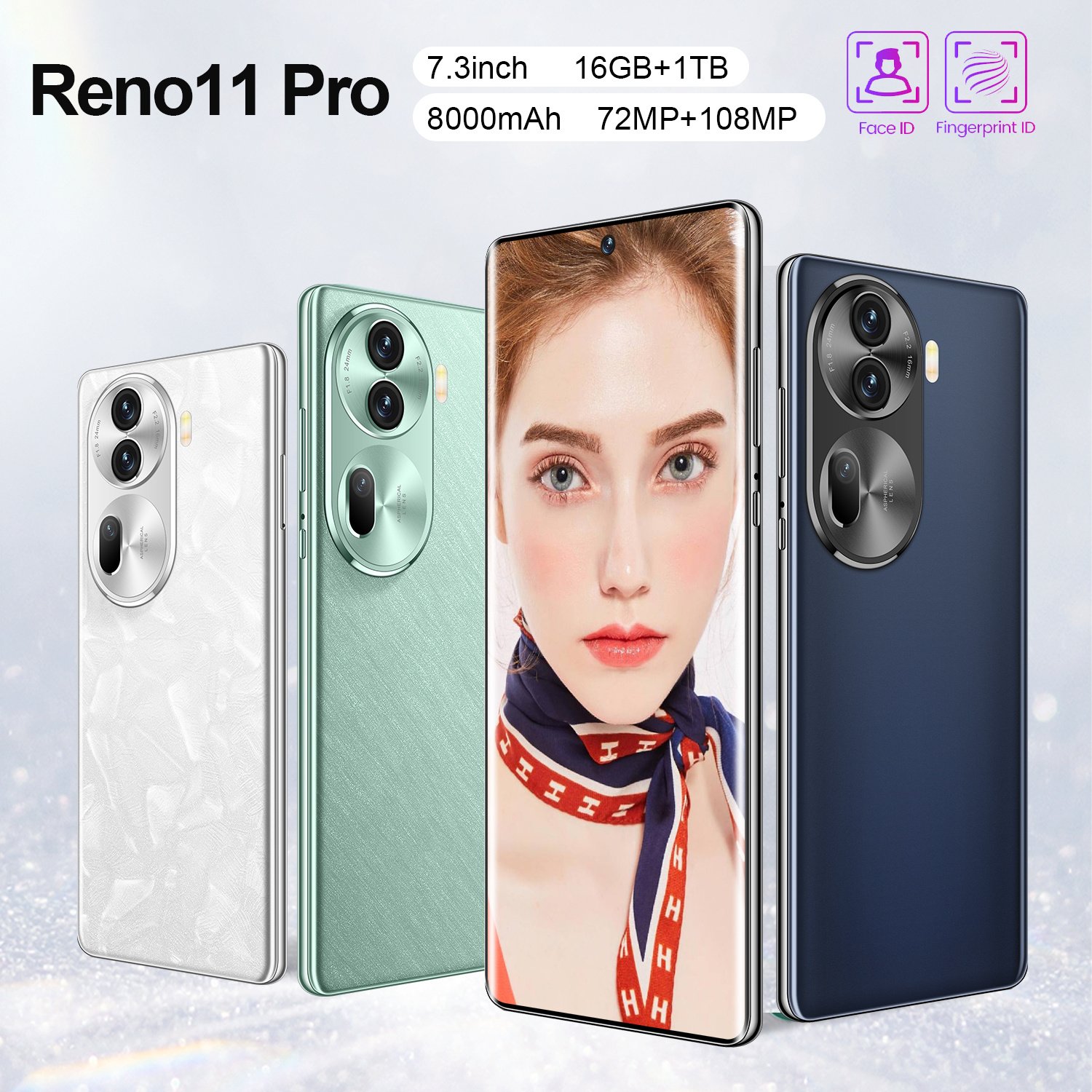 reno11 pro realme 10 pro plus mobile phone beautiful camera multi-language unlocked 3G&4G 5g smartphone